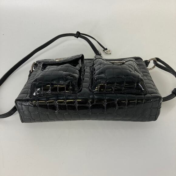 Brighton small patent leather animal print crossbody bag - Picture 5 of 10